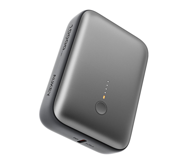 Aukey Powerbank Spark Mini 10000mAh 22.5W szary - 1471910 - zdjęcie